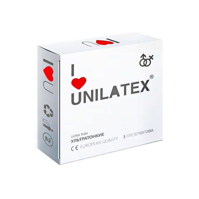 Презервативы Unilatex Ultra Thin - ультратонкие