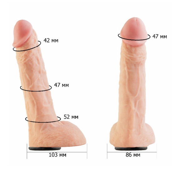 Фаллос-насадка Unicock 9&quot;, Lovetoy