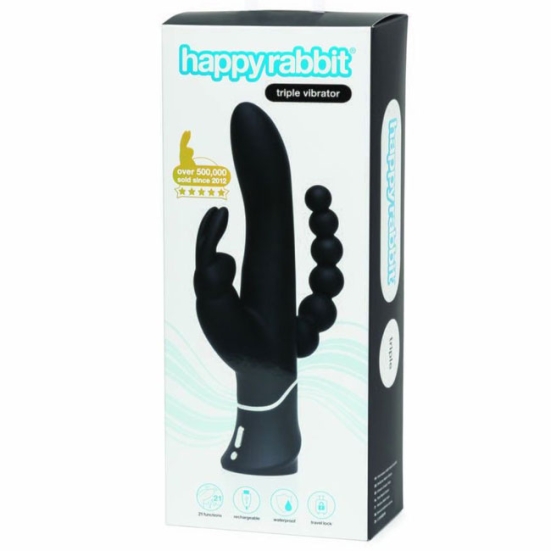 Вибратор Happy Rabbit Triple Curve