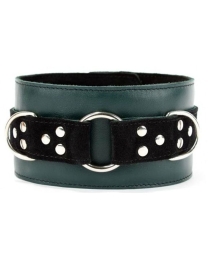 Изумрудный ошейник БДСМ Emerald