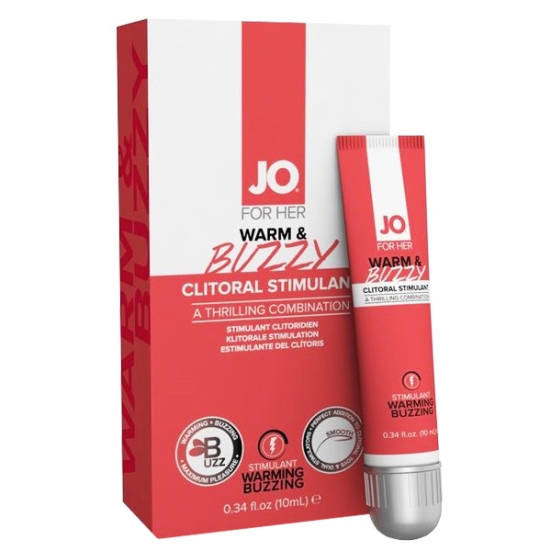 Клиторальный крем JO Warm &amp; Buzzy