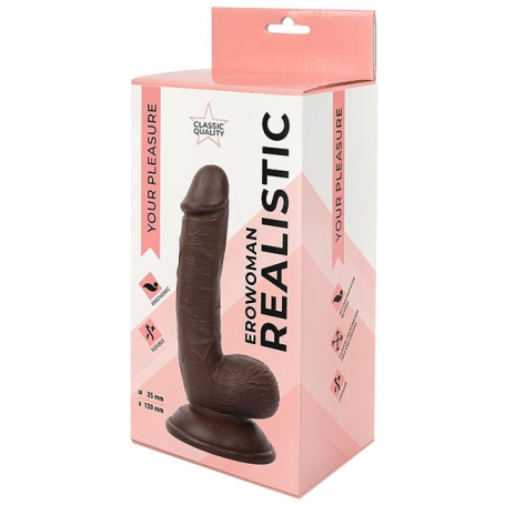 Фаллос Erowoman Realistic, Bior toys