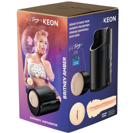 Авто-мастурбатор Kiiroo Keon - Britney Amber