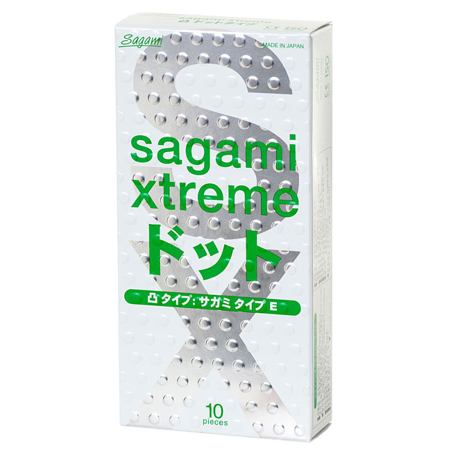 Презервативы Sagami Xtreme Type-E - 10 шт