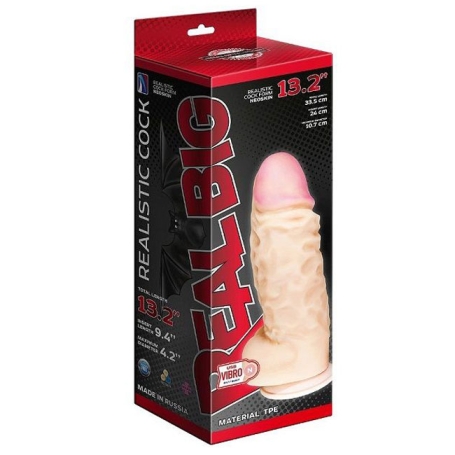 Огромный фаллос-вибратор Lovetoy Real Big