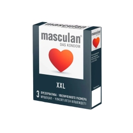 Презервативы увеличенного размера Masculan XXL